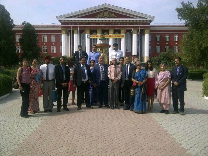 Visit of Indian delegation to Osh State University