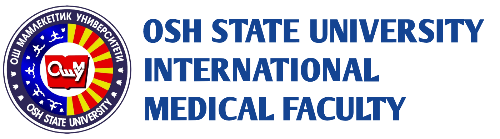 Osh State University - International Medical Faculty